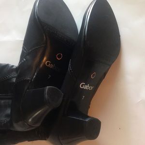 gabor animal print boots